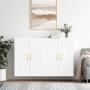 Wall cabinets 2 pcs white engineered wood by , Sideboards - Ref: Foro24-3198049, Price: 143,42 €, Discount: %