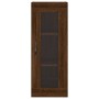 Aparador alto madera contrachapada roble marrón 34,5x34x180 cm de , Aparadores - Ref: Foro24-3199272, Precio: 110,68 €, Descu...