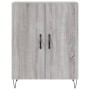 Aparador alto madera contrachapada gris sonoma 69,5x34x180 cm de , Aparadores - Ref: Foro24-3198063, Precio: 147,50 €, Descue...