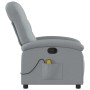 Hellgrauer Massagesessel aus Stoff von , Sessel - Ref: Foro24-371739, Preis: 205,20 €, Rabatt: %