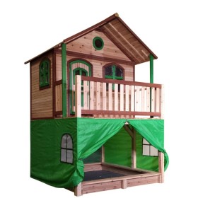 AXI Green plastic playhouse tent A030.186.00 by AXI, Children's houses - Ref: Foro24-411752, Price: 34,99 €, Discount: %