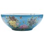 Multicolor ceramic round countertop washbasin Φ41x14 cm by , Sinks - Ref: Foro24-155055, Price: 113,32 €, Discount: %