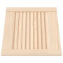 Wardrobe door slats 2 pcs pine wood 39.5x39.4 cm by , cabinet doors - Ref: Foro24-151107, Price: 27,53 €, Discount: %