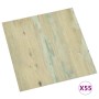 Self-adhesive floor planks 55 units PVC 5.11 m² light brown by , Floors and carpets - Ref: Foro24-324670, Price: 83,95 €, Dis...