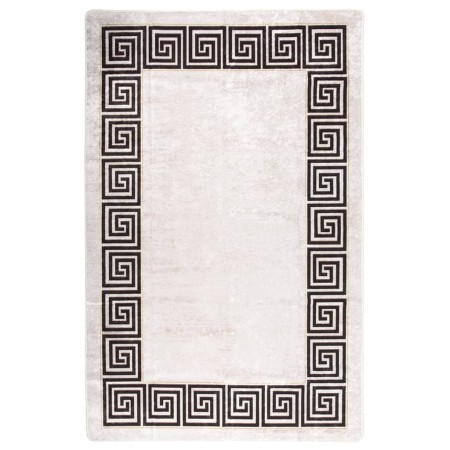 Alfombra lavable antideslizante beige claro 160x230 cm de , Alfombras - Ref: Foro24-337949, Precio: 61,99 €, Descuento: %