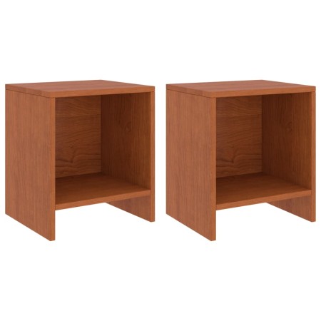 Bedside tables 2 pcs honey brown pine wood 35x30x40 cm by vidaXL, Nightstands - Ref: Foro24-322241, Price: 37,76 €, Discount: %