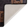 Black and gold non-slip washable rug 120x180 cm by , Rugs - Ref: Foro24-337930, Price: 35,76 €, Discount: %