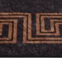 Black and gold non-slip washable rug 120x180 cm by , Rugs - Ref: Foro24-337930, Price: 35,76 €, Discount: %