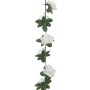 Garlands of artificial flowers 6 units white 240 cm by , Crowns and garlands - Ref: Foro24-359070, Price: 22,69 €, Discount: %