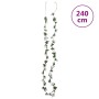 Garlands of artificial flowers 6 units white 240 cm by , Crowns and garlands - Ref: Foro24-359070, Price: 22,69 €, Discount: %