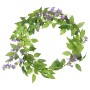 Guirnaldas de flores artificiales 6 uds morado 200 cm de , Coronas y guirnaldas - Ref: Foro24-359072, Precio: 27,77 €, Descue...