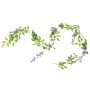 Garlands of artificial flowers 6 units purple 200 cm by , Crowns and garlands - Ref: Foro24-359072, Price: 27,77 €, Discount: %