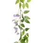 Guirnaldas de flores artificiales 6 uds morado 200 cm de , Coronas y guirnaldas - Ref: Foro24-359072, Precio: 27,77 €, Descue...