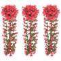 Artificial flower garlands 3 units pink 85 cm by , Crowns and garlands - Ref: Foro24-359051, Price: 13,66 €, Discount: %