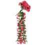 Guirnaldas de flores artificiales 3 uds rosa 85 cm de , Coronas y guirnaldas - Ref: Foro24-359051, Precio: 13,66 €, Descuento: %