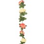 Garlands of artificial flowers 6 units pink and champagne 240 cm by , Crowns and garlands - Ref: Foro24-359064, Price: 13,66 ...