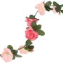 Guirnaldas de flores artificiales 6 uds rosa 240 cm de , Coronas y guirnaldas - Ref: Foro24-359067, Precio: 13,66 €, Descuent...