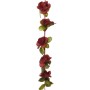 Guirnaldas de flores artificiales 6 uds rojo tinto 250 cm de , Coronas y guirnaldas - Ref: Foro24-359046, Precio: 16,66 €, De...