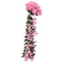 Artificial flower garlands 3 pcs pink 85 cm by , Crowns and garlands - Ref: Foro24-359052, Price: 18,19 €, Discount: %