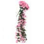 Artificial flower garlands 3 pcs pink 85 cm by , Crowns and garlands - Ref: Foro24-359052, Price: 18,19 €, Discount: %