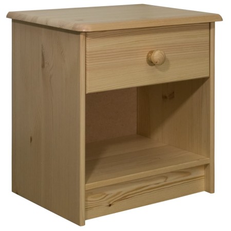 Nachttisch aus massivem Kiefernholz, 41 x 30 x 42 cm von vidaXL, Nachttische - Ref: Foro24-325532, Preis: 47,99 €, Rabatt: %