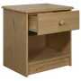 Mesita de noche de madera maciza de pino 41x30x42 cm de vidaXL, Mesitas de noche - Ref: Foro24-325532, Precio: 47,99 €, Descu...