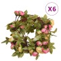 Künstliche Blumengirlanden 6 Stück rosa 215 cm von , Kronen und Girlanden - Ref: Foro24-359062, Preis: 19,13 €, Rabatt: %