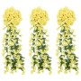 Artificial flower garlands 3 pcs yellow 85 cm by , Crowns and garlands - Ref: Foro24-359048, Price: 15,45 €, Discount: %