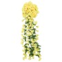 Artificial flower garlands 3 pcs yellow 85 cm by , Crowns and garlands - Ref: Foro24-359048, Price: 15,45 €, Discount: %