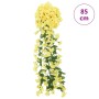 Artificial flower garlands 3 pcs yellow 85 cm by , Crowns and garlands - Ref: Foro24-359048, Price: 15,45 €, Discount: %