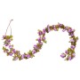 Guirnaldas de flores artificiales 6 uds morado claro 250 cm de , Coronas y guirnaldas - Ref: Foro24-359043, Precio: 13,66 €, ...