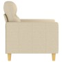 Sillón de tela color crema 60 cm de , Sofás - Ref: Foro24-359221, Precio: 163,58 €, Descuento: %