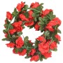 Artificial flower garlands 6 pcs red 240 cm by , Crowns and garlands - Ref: Foro24-359069, Price: 13,66 €, Discount: %