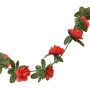 Artificial flower garlands 6 pcs red 240 cm by , Crowns and garlands - Ref: Foro24-359069, Price: 13,66 €, Discount: %