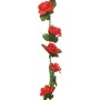 Artificial flower garlands 6 pcs red 240 cm by , Crowns and garlands - Ref: Foro24-359069, Price: 13,66 €, Discount: %