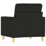 Black fabric armchair 60 cm by , Sofas - Ref: Foro24-359223, Price: 165,61 €, Discount: %