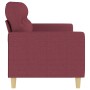 3-seater red fabric sofa 180 cm by , Sofas - Ref: Foro24-359249, Price: 301,51 €, Discount: %