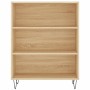 High oak-colored plywood sideboard 69.5x34x180 cm by , Sideboards - Ref: Foro24-3198116, Price: 135,33 €, Discount: %