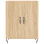 High oak-colored plywood sideboard 69.5x34x180 cm by , Sideboards - Ref: Foro24-3198244, Price: 153,99 €, Discount: %