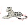 XXL white stuffed tiger by vidaXL, Stuffed animals - Ref: Foro24-80164, Price: 55,99 €, Discount: %