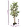 Árbol de bambú artificial con 368 hojas verde 80 cm de , Flora artificial - Ref: Foro24-358963, Precio: 51,35 €, Descuento: %