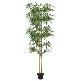 Árbol de bambú artificial con 988 hojas verde 150 cm de , Flora artificial - Ref: Foro24-358977, Precio: 58,89 €, Descuento: %