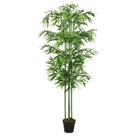 Árbol de bambú artificial con 576 hojas verde 150 cm de , Flora artificial - Ref: Foro24-358994, Precio: 71,04 €, Descuento: %