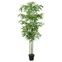 Árbol de bambú artificial con 576 hojas verde 150 cm de , Flora artificial - Ref: Foro24-358994, Precio: 71,04 €, Descuento: %