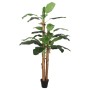 Árbol de plátano artificial 18 hojas verde 150 cm de , Flora artificial - Ref: Foro24-359001, Precio: 81,99 €, Descuento: %