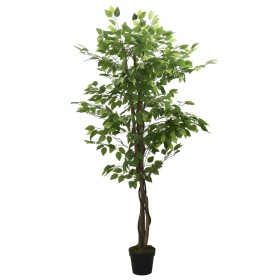 Artificial ficus tree with 756 green leaves 150 cm by , artificial flora - Ref: Foro24-359017, Price: 68,93 €, Discount: %