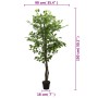 Árbol ficus artificial con 756 hojas verde 150 cm de , Flora artificial - Ref: Foro24-359017, Precio: 68,93 €, Descuento: %