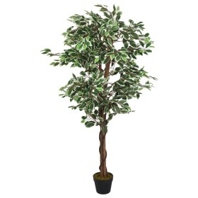 Artificial ficus tree with 1260 green leaves 200 cm by , artificial flora - Ref: Foro24-359029, Price: 94,99 €, Discount: %