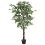 Artificial ficus tree with 1260 green leaves 200 cm by , artificial flora - Ref: Foro24-359029, Price: 94,76 €, Discount: %