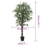 Artificial maple with 504 green leaves 150 cm by , artificial flora - Ref: Foro24-359022, Price: 79,61 €, Discount: %